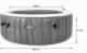 Jacuzzi ogrodowe Intex PureSpa Greywood Deluxe 196 cm x 71 cm (28440) + akcesoria 4