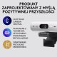 Kamera internetowa Logitech Brio 500 Off White (960-001428) + H390  (981-000406) 5