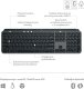Klawiatura Logitech MX Keys S Plus Bezprzewodowa Graphite US (920-011589) + Brio 100 (960-001585) 6
