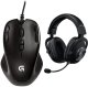 Mysz Logitech G300S (910-004345) + G Pro X Czarne (981-000818) 1