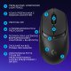 Mysz Logitech G309 Lightspeed (910-007199) + G Pro X Czarne (981-000818) 9