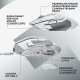 Mysz Logitech G502 X Lightspeed  (910-006189) + G Pro X Czarne (981-000818) 5