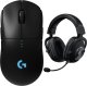 Mysz Logitech G Pro Wireless  (910-005272) + G Pro X Czarne (981-000818) 1