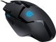 Mysz Logitech G402 Hyperion Fury (910-004067) + G Pro X Czarne (981-000818) 2