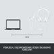 Słuchawki Logitech H390 Off White (981-001286) + C270 (960-001063) 9