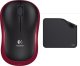 Mysz Logitech M185 Czerwona (910-002240) + Studio Series - GRAPHITE (956-000049) 1