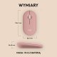 Mysz Logitech Pebble Mouse 2 M350s (910-007014) + Studio Series - MID GREY (956-000052) 4