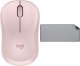 Mysz Logitech M240 Silent różowa (910-007121) + Studio Series - MID GREY (956-000052) 1