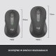 Mysz Logitech M650 L Grafitowy (910-006236) + Studio Series - MID GREY (956-000052) 3