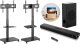 Mozos Mozos MSTV mobilny stojak tv stand do telewizora + Soundbar THEATER 1