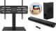 Mozos Mozos Stojak podłogowy Vesa 32'' - 70'' + Soundbar THEATER 1