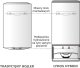 Bojler Ariston Lydos Hybrid WiFi 100 1.2 kW + dedykowany zbiornik kondensatu 6,3 litra 9