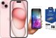 Smartfon Apple iPhone 15 Plus 256GB Pink (MU193) + FlexibleGlass 1