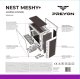 Obudowa PREYON Obudowa PREYON Nest Meshy+ (PRENMP04B) + Zasilacz PREYON EAGLE POWER GOLD 1000W 11
