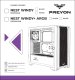 Obudowa PREYON Obudowa PREYON Obudowa Nest Windy White + Zasilacz PREYON EAGLE POWER GOLD 1000W 2