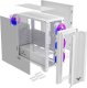 Obudowa PREYON Obudowa PREYON Obudowa Nest Windy+ White + Zasilacz PREYON EAGLE POWER GOLD 1000W 12