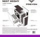 Obudowa PREYON Obudowa PREYON Nest Meshy (PRENM02B) + Zasilacz PREYON EAGLE POWER GOLD 750W 5
