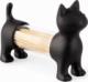 Balvi uchwyt wykałaczki Cat 12 cm akryl/PVC czarny 1