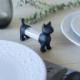 Balvi uchwyt wykałaczki Cat 12 cm akryl/PVC czarny 1