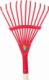 Grabie do trawy Kabouter Plop junior 80 cm stal czerwono-biała 1