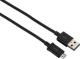 Kabel USB Hama USB-A - microUSB 0.9 m Czarny (000201750000) 1