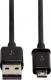Kabel USB Hama USB-A - microUSB 0.9 m Czarny (000201750000) 3