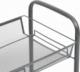 vidaXL 5-poziomowy wózek kuchenny, szary, 46x26x105 cm, żelazo (336330) 5