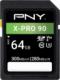 Karta PNY X-PRO 90 SDXC 64 GB UHS-II/U3 V90 (P-SD64GV90300XPRO9-GE) 1