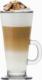 Tadar Zestaw 6 szklanek Tadar Caffe Latte i 6 łyżeczek koktajlowych 7