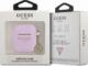 Guess Etui ochronne Charm Collection 4g do AirPods fioletowe 2