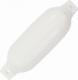vidaXL Odbijacze do łodzi, 4 szt., białe, 41x11,5 cm, PVC 1