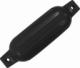 vidaXL Odbijacze do łodzi, 4 szt., czarne, 41x11,5 cm, PVC 1