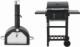 vidaXL 3079733 Grill z wędzarnią węglowy 32 cm x 43 cm 1