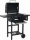 vidaXL 3079733 Grill z wędzarnią węglowy 32 cm x 43 cm 3