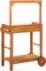 vidaXL Ogrodowy wózek kuchenny, lite drewno akacjowe, 92x43,5x141,5 cm 4