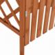 vidaXL Pergola z furtką, 116x40x204 cm, lite drewno jodłowe 4