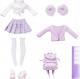 MGA Rainbow High Junior High Fashion Doll - Violet Willow (Purple) 580027 5