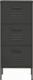 vidaXL Szafka, antracytowa, 42,5x35x101,5 cm, stalowa 4