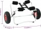 vidaXL Wózek do transportu kajaka aluminiowy (90374) 5