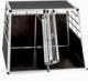 Tectake Transporter dla psa podwójny z prostą tylną ścianą - 97 x 90 x 69,5 cm 1