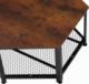 Tectake Stolik kawowy Norwich - industrialny ciemny 2