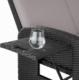 Tectake Sofa rattanowa wypoczynkowa Kreta - czarny/szary 11