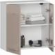 Fabryka Mebli Akord Szafka wisząca W 60 cm FIN 2D - biała-cappuccino połysk 1