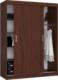 Fabryka Mebli Akord SZAFA PRZESUWNA 150 cm CLP MONO WENGE 1