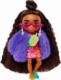 Lalka Barbie Mattel Extra Minis - Sukienka wzór z posypką/Brązowe włosy (HGP63) 2