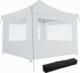 Tectake Składany pawilon Olivia 3x3 m z 4 bokami - biały 1