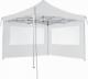 Tectake Składany pawilon Olivia 3x3 m z 4 bokami - biały 3
