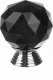 Iso Trade Gałka do mebli kryształowa - czarna 3