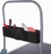 Tectake Wózek platformowy składany z hamulcem - czarny 300 kg 7