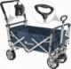 Tectake Składany wózek transportowy Nico - niebieski 5